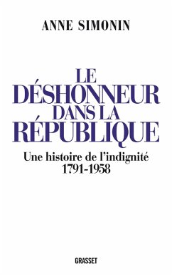 Cover Le déshonneur dans la République (eBook, ePUB)