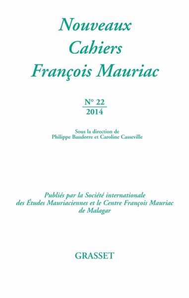 Nouveaux cahiers François Mauriac n°22 (eBook, ePUB)