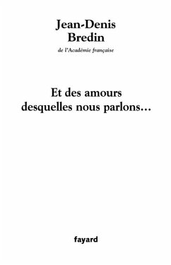 Cover Et des amours desquelles nous parlons... (eBook, ePUB)