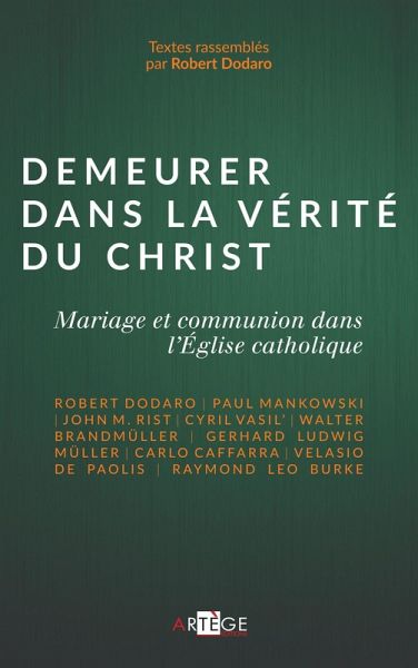 Demeurer dans la vérité du Christ (eBook, ePUB) Demeurer dans la vérité du Christ (eBook, ePUB)