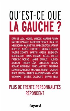 Cover Qu'est-ce que la gauche ? (eBook, ePUB)