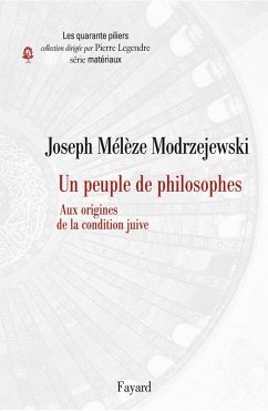 Un peuple de philosophes (eBook, ePUB) - Mélèze-Modrzejewski, Joseph