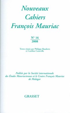 Cover Nouveaux cahiers François Mauriac N°16 (eBook, ePUB)
