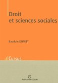 Droit et sciences sociales (eBook, ePUB)