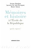 Mémoires et histoire à l'École de la République (eBook, ePUB)