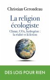 la religion écologiste (eBook, ePUB)