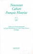 Nouveaux cahiers Francois Mauriac n°05... - Bild 1