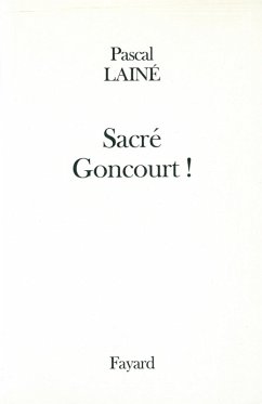 Cover Sacré Goncourt ! (eBook, ePUB)