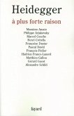 Heidegger à plus forte raison (eBook, ePUB)