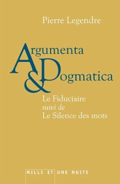 Argumenta dogmatica (eBook, ePUB) - Legendre, Pierre