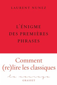 Cover L'énigme des premières phrases (eBook, ePUB)