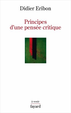 Cover Principes d'une pensée critique (eBook, ePUB)