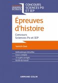 Epreuves d'histoire - Concours Sciences Po et IEP (eBook, ePUB)