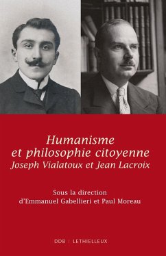 Cover Humanisme et philosophie citoyenne (eBook, ePUB)