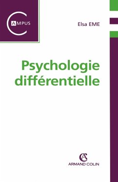 Cover Psychologie différentielle (eBook, ePUB)