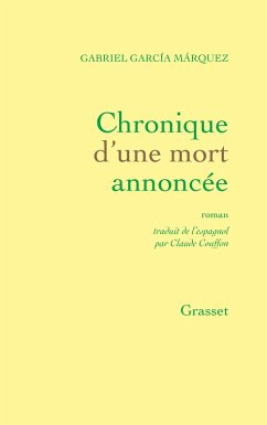 Chronique d'une mort annoncée (eBook, ePUB) - García Márquez, Gabriel