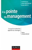 A la pointe du management (eBook, ePUB) A la pointe du management (eBook, ePUB)