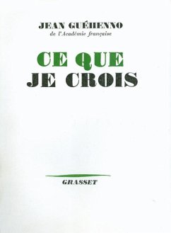 Ce que je crois (eBook, ePUB) Cover Ce que je crois (eBook, ePUB)