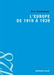 L'Europe de 1919 à 1939 (eBook, ePUB) - Bild 1