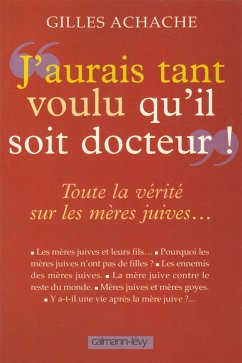 Cover «J'aurai tant voulu qu'il soit docteur» (eBook, ePUB)