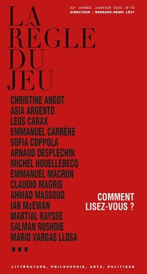 Cover La règle du jeu n°75 (eBook, ePUB)