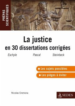 Cover La justice en trente dissertations corrigées (eBook, ePUB)