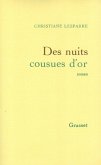 Des nuits cousues d'or (eBook, ePUB)
