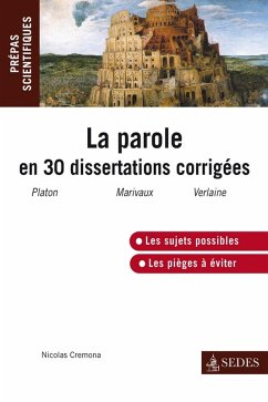 Cover La parole en 30 dissertations corrigées (eBook, ePUB)