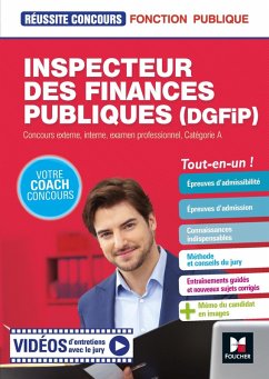 Cover Réussite Concours Inspecteur des finances publiques DGFIP - Préparation complète (eBook, ePUB)