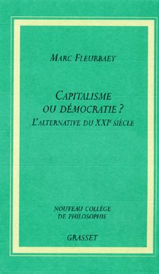 Capitaliste ou démocratie? (eBook, ePUB) - Fleurbaey, Marc