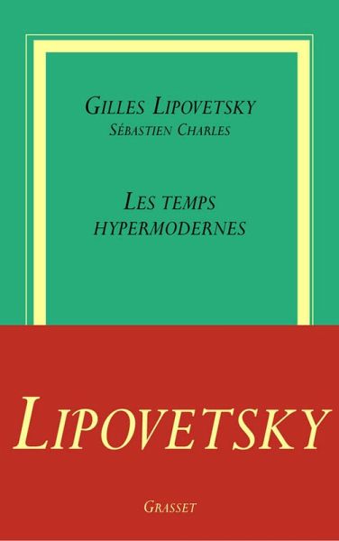 Les temps hypermodernes (eBook, ePUB)