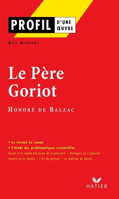 Cover Profil - Balzac (Honoré de) : Le Père Goriot (eBook, ePUB)