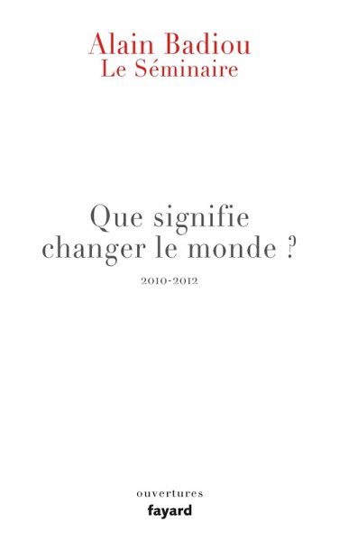 Le Séminaire - Que signifie 