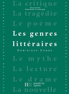 Les Genres littéraires - Edition 1992 - Ebook epub (eBook, ePUB) - Vercier, Bruno; Combe, Dominique