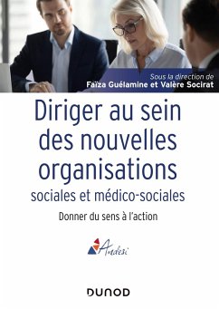 Diriger au sein des nouvelles organisations sociales et médico-sociales (eBook, ePUB) - Guélamine, Faïza; Socirat, Valère