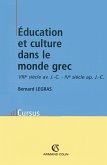 Éducation et culture dans le monde grec (eBook, ePUB)