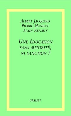 Cover Une éducation sans autorité, ni sanction ? (eBook, ePUB)