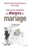 De l'art et la manière de faire un discours de mariage (eBook, ePUB)