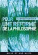 Pour une réforme de la philosophie... - Bild 1