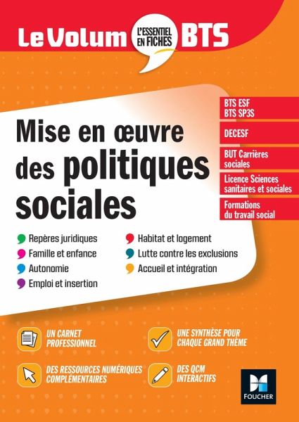 Le Volum' BTS - Mise en oeuvre des politiques sociales - 6e édition - Révision (eBook, ePUB)