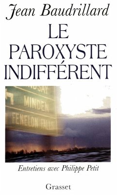 Cover Le paroxyste indifférent (eBook, ePUB)