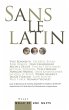 Sans le latin... (eBook, ePUB) - Bild 1