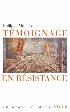 Cover Témoignage en résistance (eBook, ePUB)