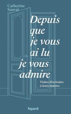Cover Depuis que je vous ai lu, je vous admire (eBook, ePUB)