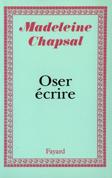 Oser écrire (eBook, ePUB)