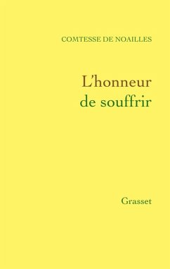 Cover L'honneur de souffrir (eBook, ePUB)