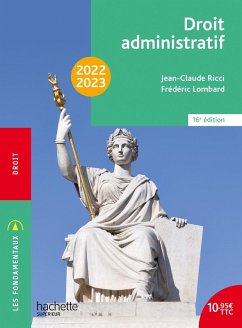 Fondamentaux - Droit administratif 2022-2023 - Ebook epub (eBook, ePUB) - Ricci, Jean-Claude; Lombard, Frédéric