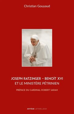 Cover Joseph Ratzinger - Benoît XVI et le ministère pétrinien (eBook, ePUB)
