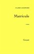 Matricule (eBook, ePUB) - Bild 1