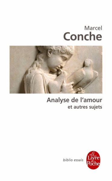 Analyse de l'amour et autres sujets (eBook, ePUB)
